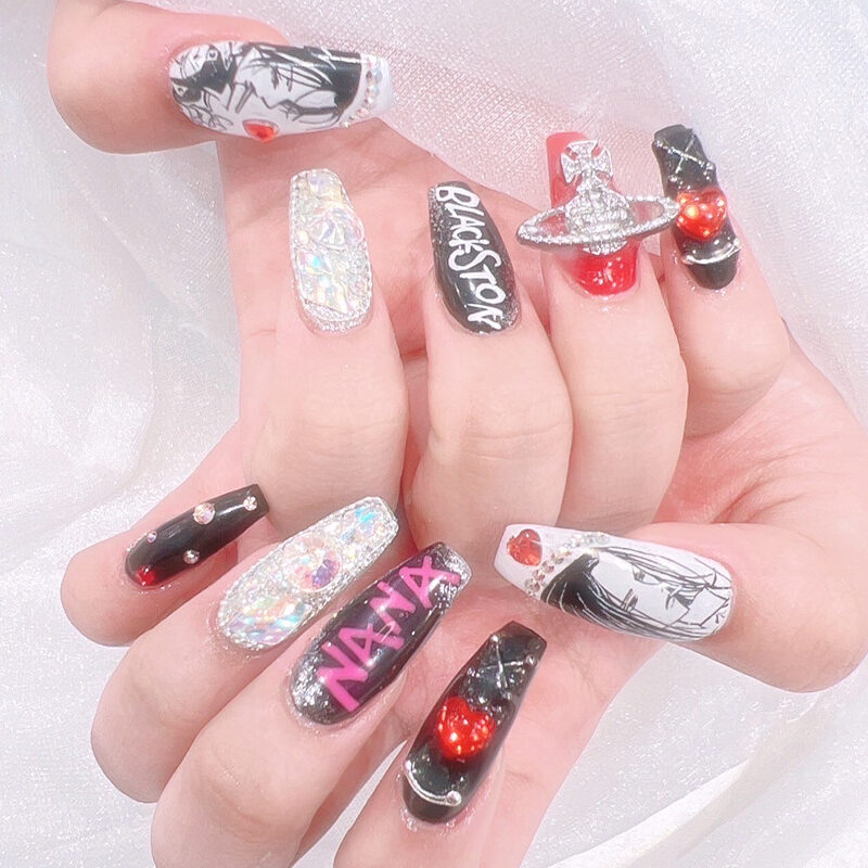 推しをネイルに取り入れる推しネイルデザインおすすめ13選！3Dアートや  