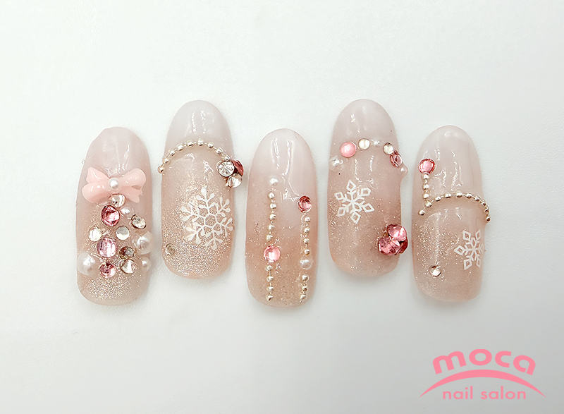 甘モテピンクネイル